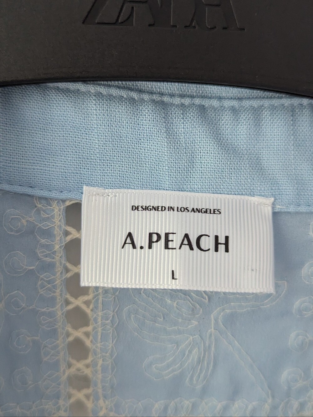 Coastal Granddaughter Hamptons Seaside Summer Embroidered Crop Top Large - Picture 4 of 8